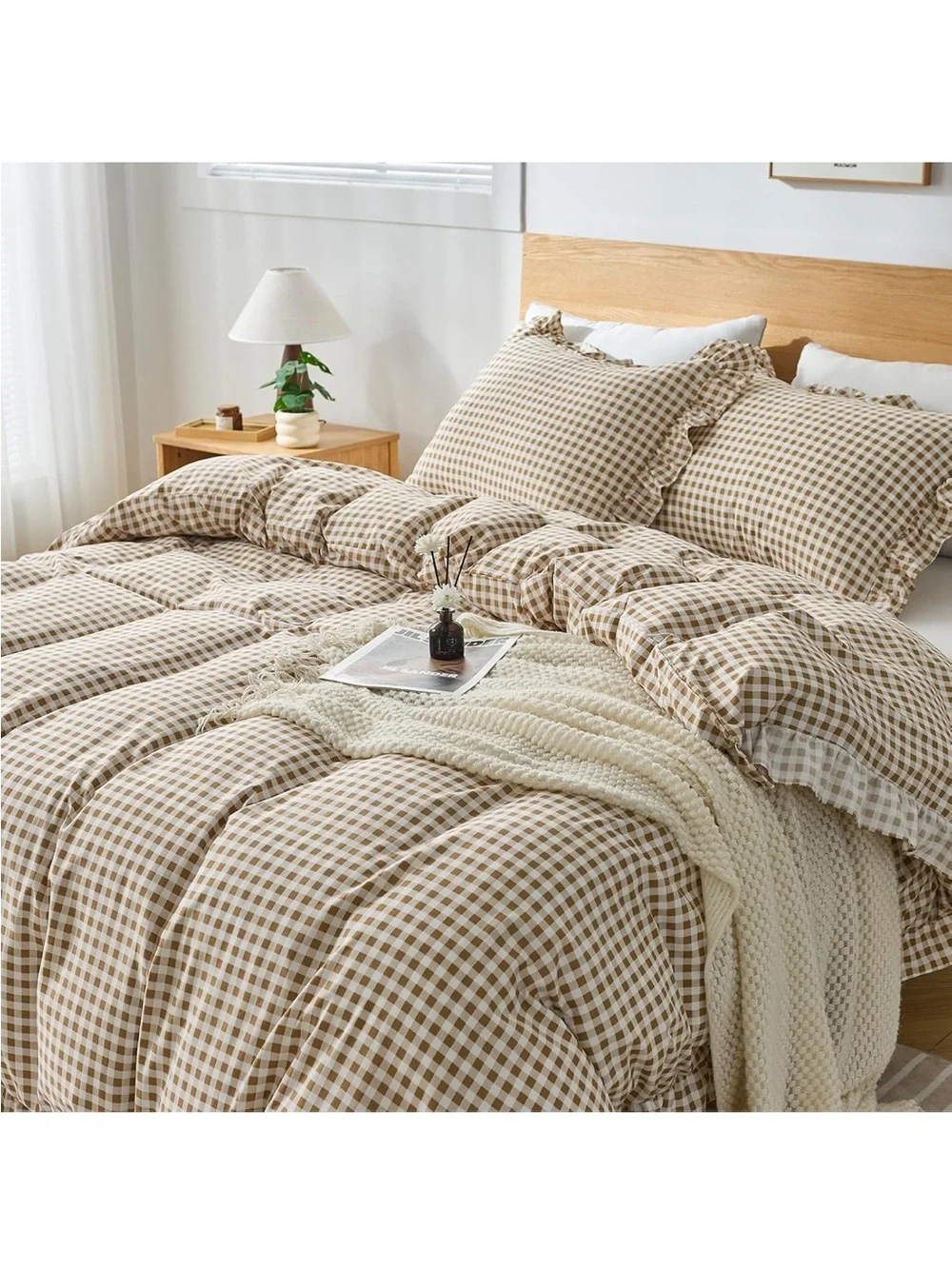 Kisswish gingham duvet